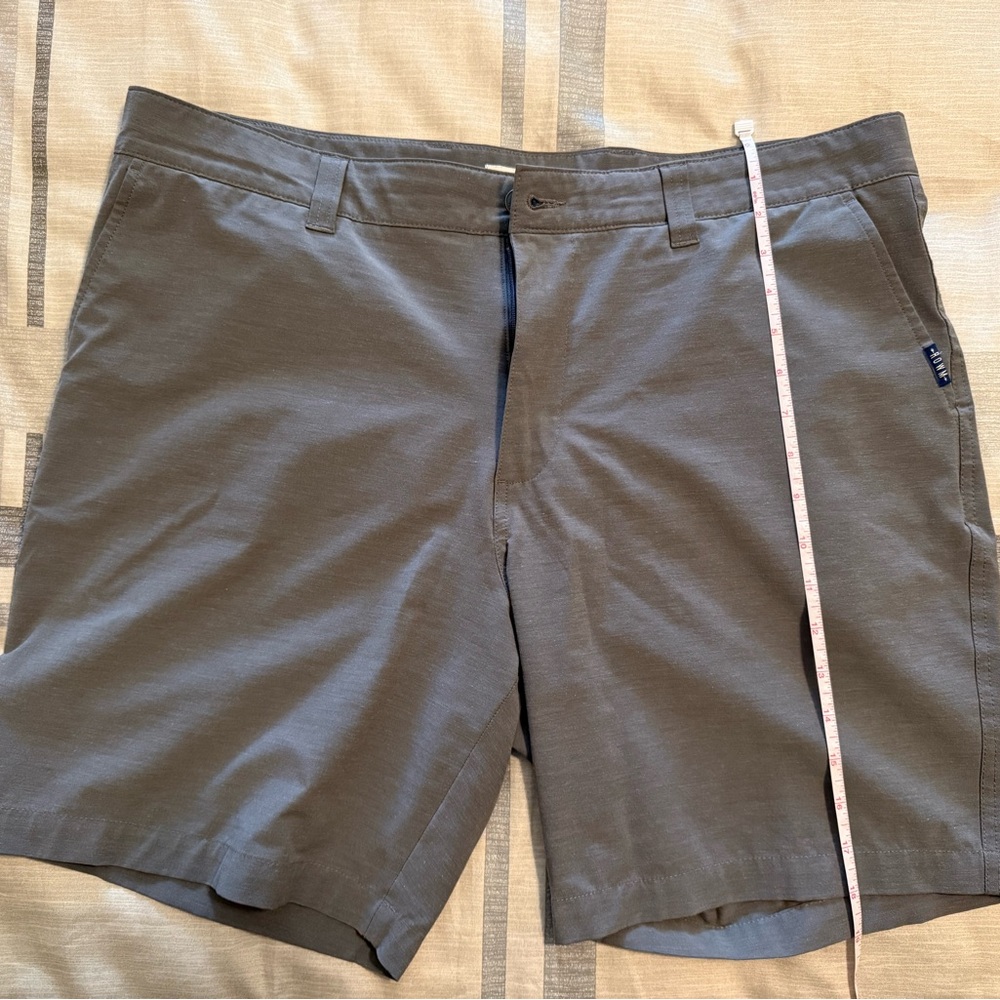ROWM Men’s Casual Athleisure Performance Shorts Golf Stretch Gray 38